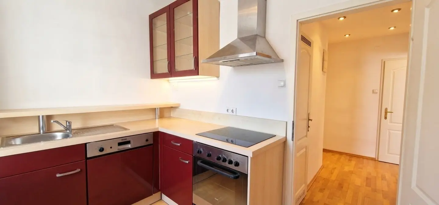 Studio apartment in Nussdorf | Balcony | 37 m² | courtyard facing | ready to move in immediately
