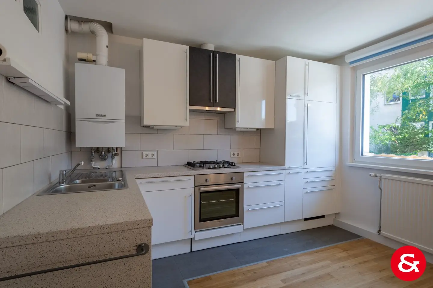 Modern two-room apartment after a very successful renovation
