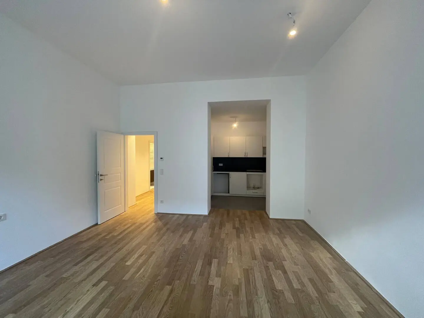 First occupancy: Newly built 1 room apartment with a kitchenette