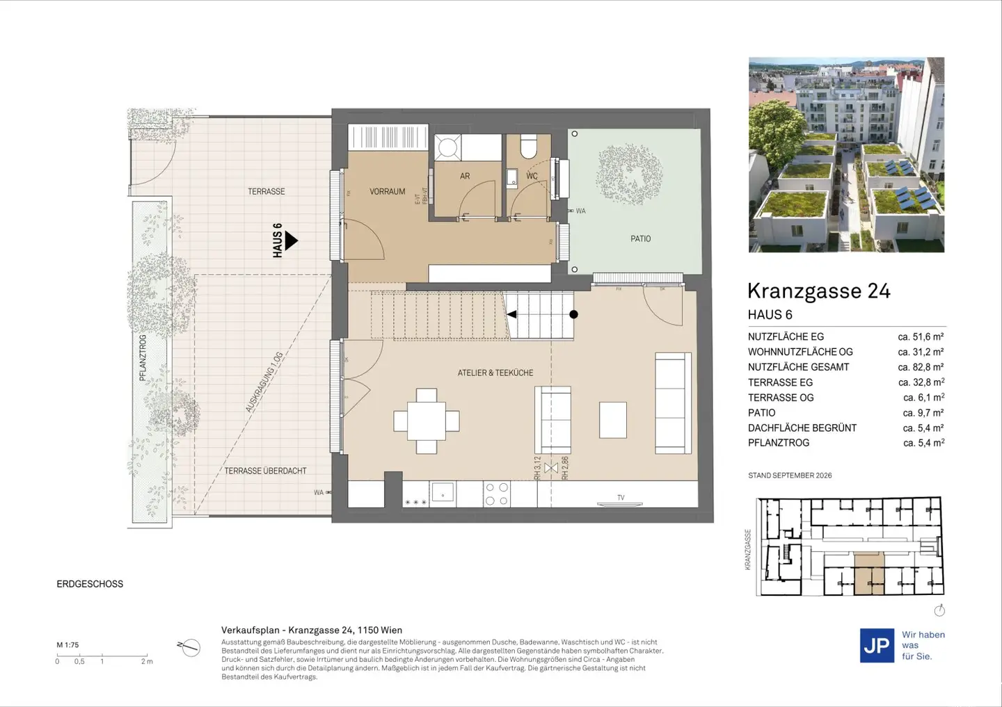 KRANZGASSE 24 - Wohnen mit urbanem Komfort und ruhigem Rückzugsort