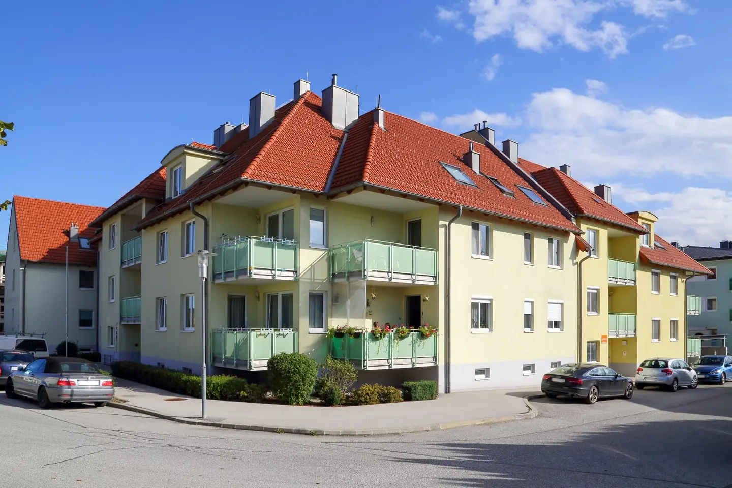 Wonderful apartment with west-facing loggia