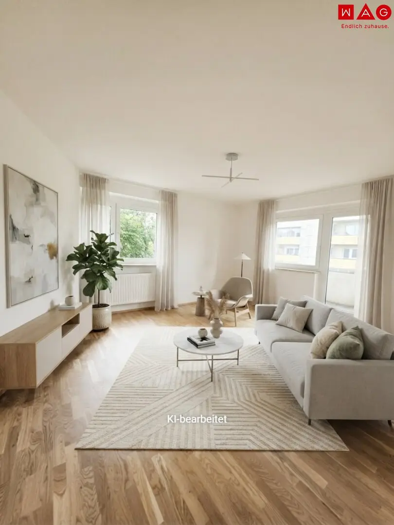 New living experience after complete renovation – 2 rooms with balcony