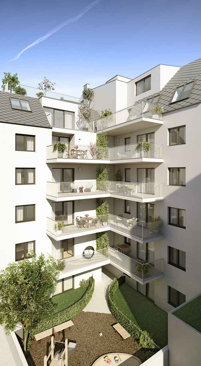 Dachgeschosswohnung with terrace and parquet near Yppenplatz