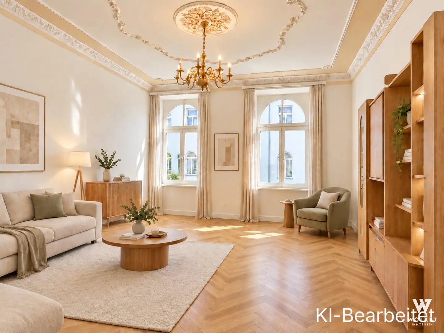 Old building gem with magnificent stucco – stylish living for lovers of classical Viennese elegance I Underfloor heating I Elevator | Near Wiedner Hauptstraße