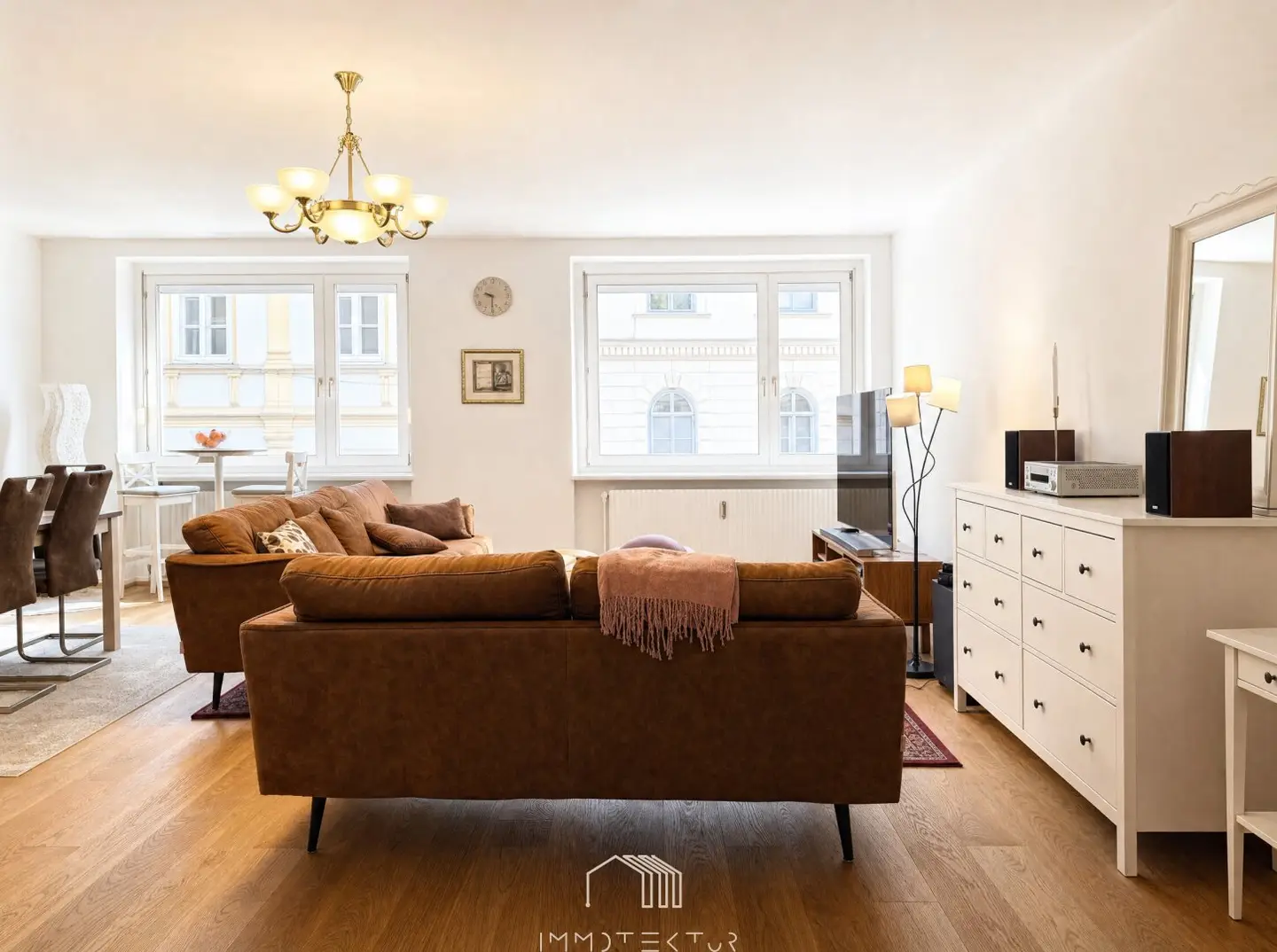 NÄHE OPERNRING : Moderne 5-Zimmer-Wohnung mit Balkon und Klimaanlage