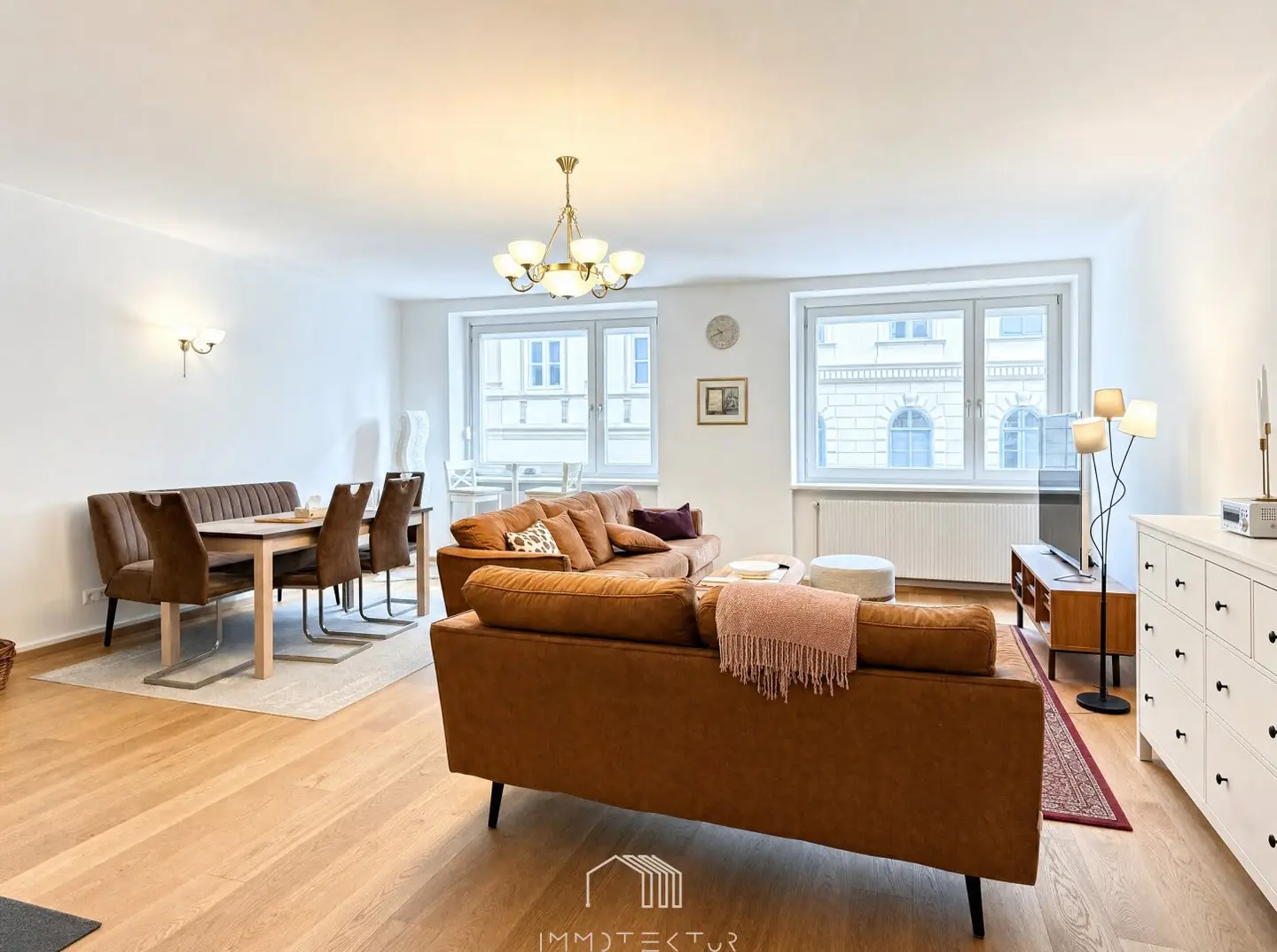 NÄHE OPERNRING : Moderne 5-Zimmer-Wohnung mit Balkon und Klimaanlage