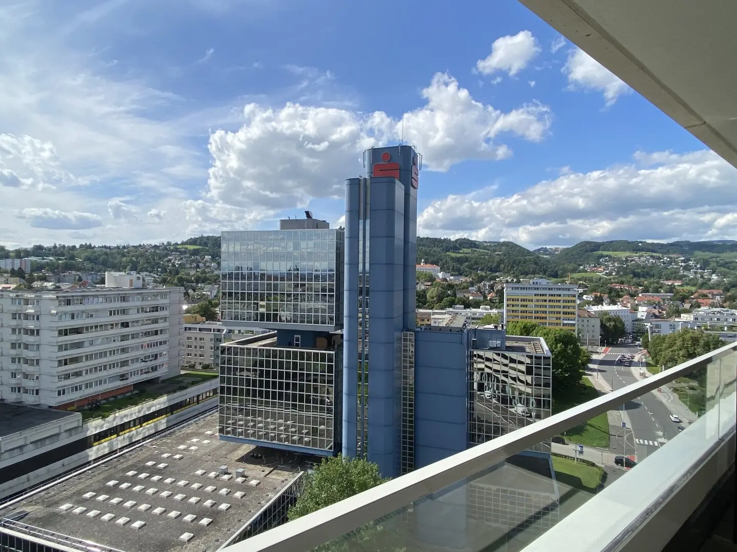 Vermietete Microflat im 15. Stock des Bruckner Towers – westseitig mit Balkon!
