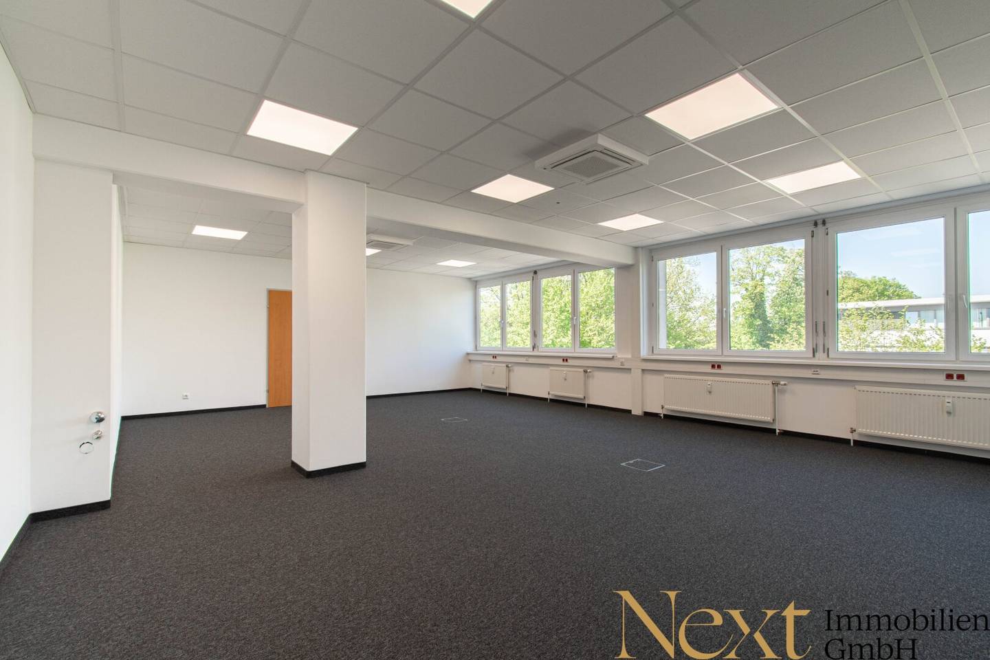 Modern office space in an ideal traffic location in Wels for rent