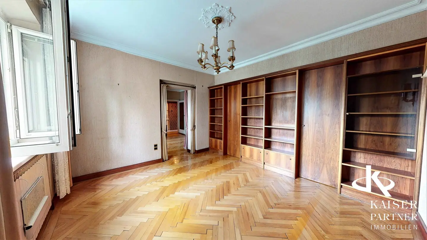 Charming 3-room apartment with green view, communal garden, near Roter Berg in Ober St. Veit