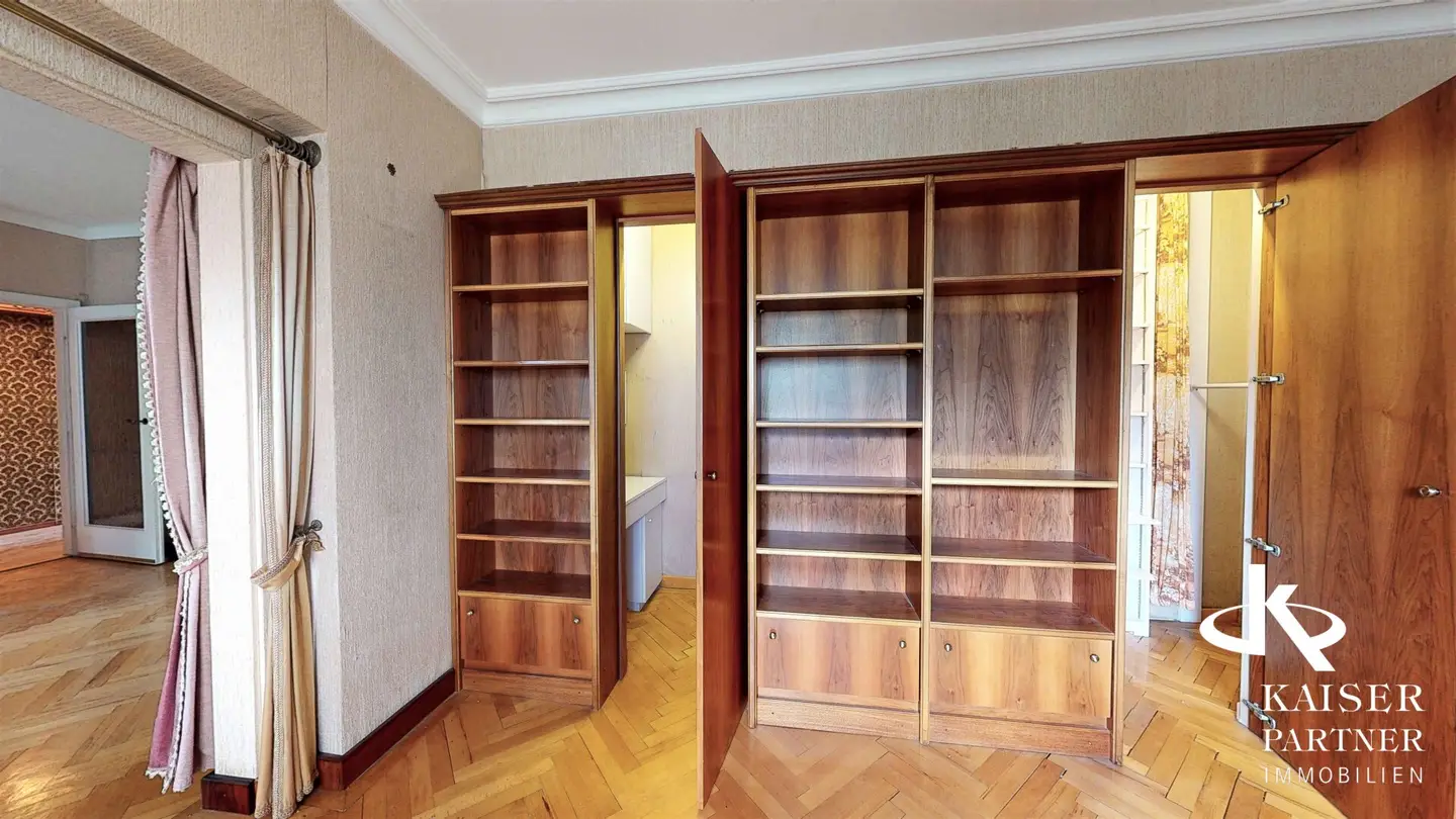 Charming 3-room apartment with green view, communal garden, near Roter Berg in Ober St. Veit