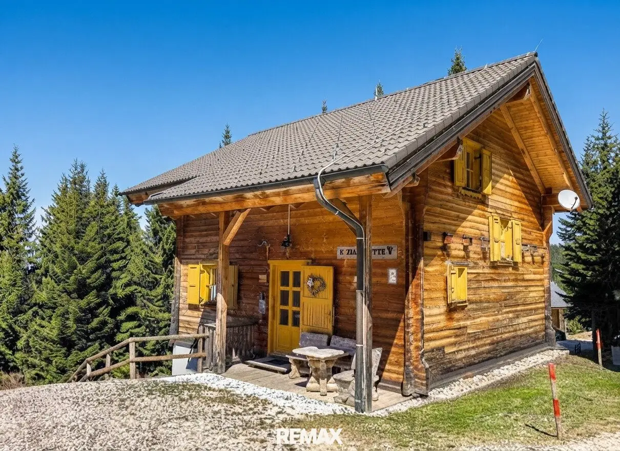 Rustikales Chalet mit Bergpanorama, Sauna und Ausbaupotenzial auf der Koralpe