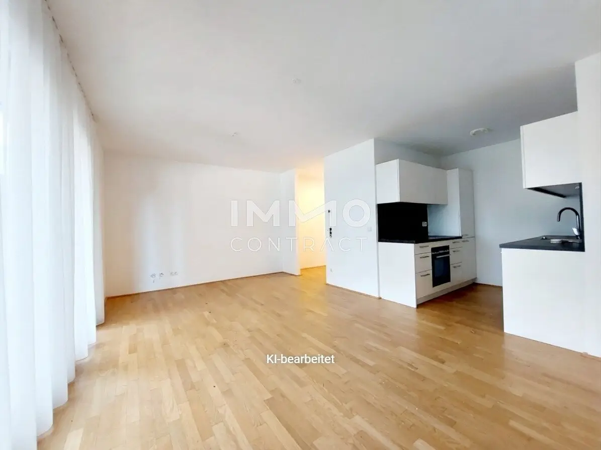 Tenant search | 2-room apartment with balcony near U2 Aspernstraße – fitness and sauna in the building