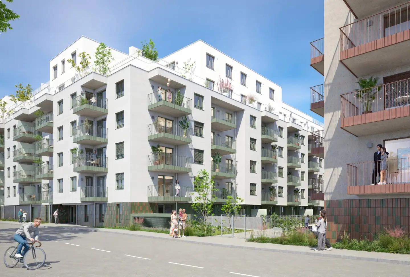 Dachgeschosswohnung mit großer Terrasse in Donaukanalnähe