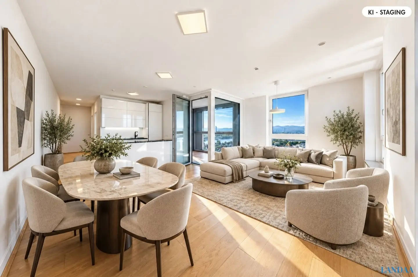 Über den Dächern Wiens: Sky Living mit Rooftop-Pool, International School und U1 vor der Tür