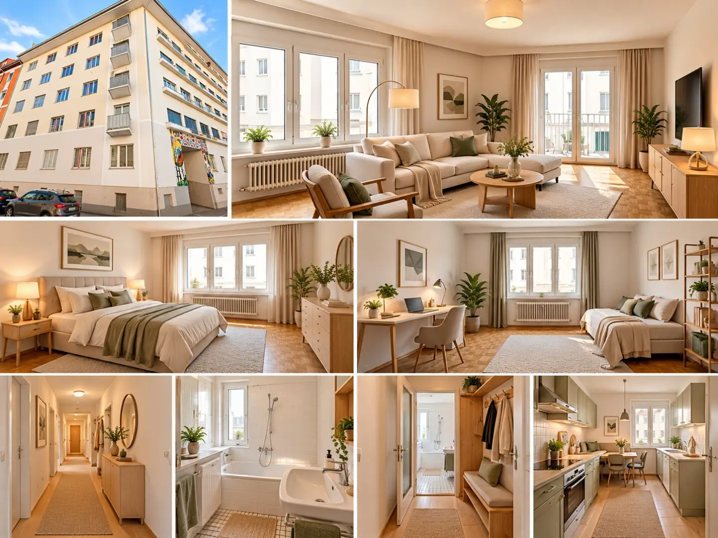 Spacious 4-room apartment with balcony in Graz – modern living in prime location
