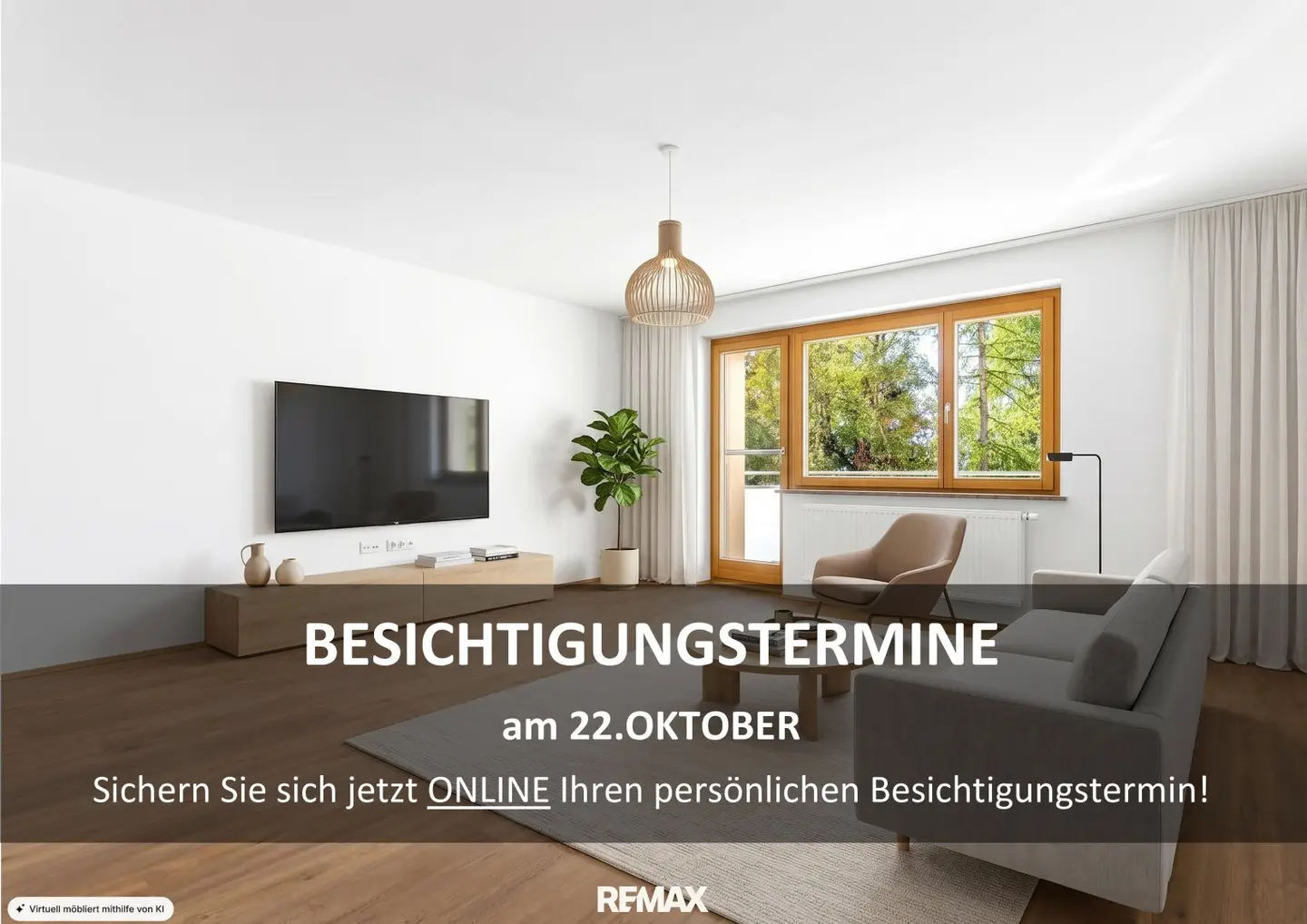 Top renovated 3-room apartment with balcony &amp; view of Pöstlingberg