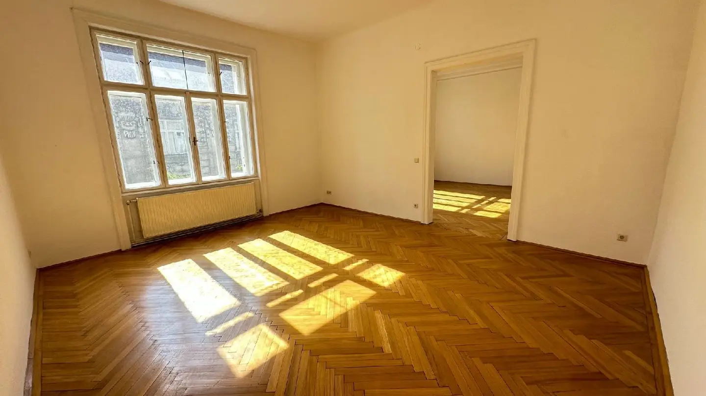 Bright apartment on the Danube Canal near Hundertwasserhaus