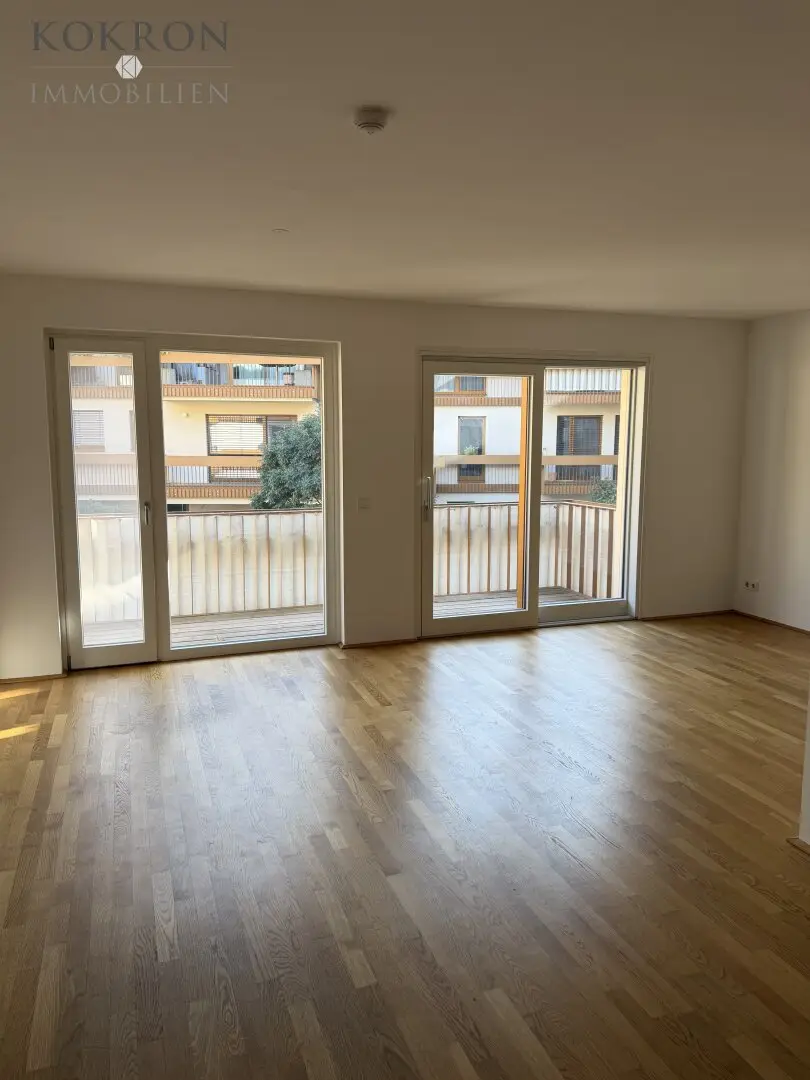 Ruhige, toll geschnittene Wohnung mit Balkon, Garage &amp; Fußbodenheizung