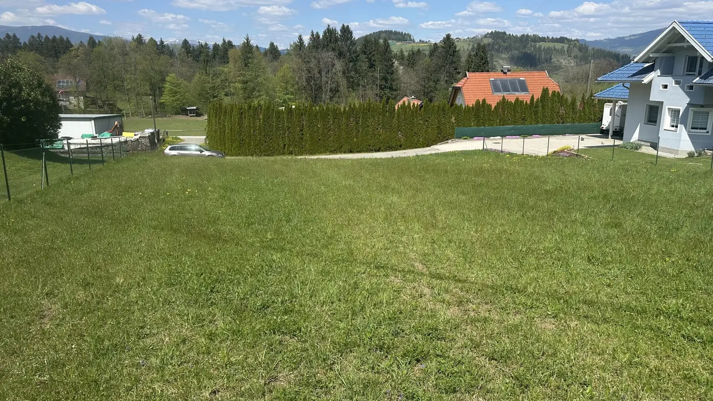 Blickrichtung Norden