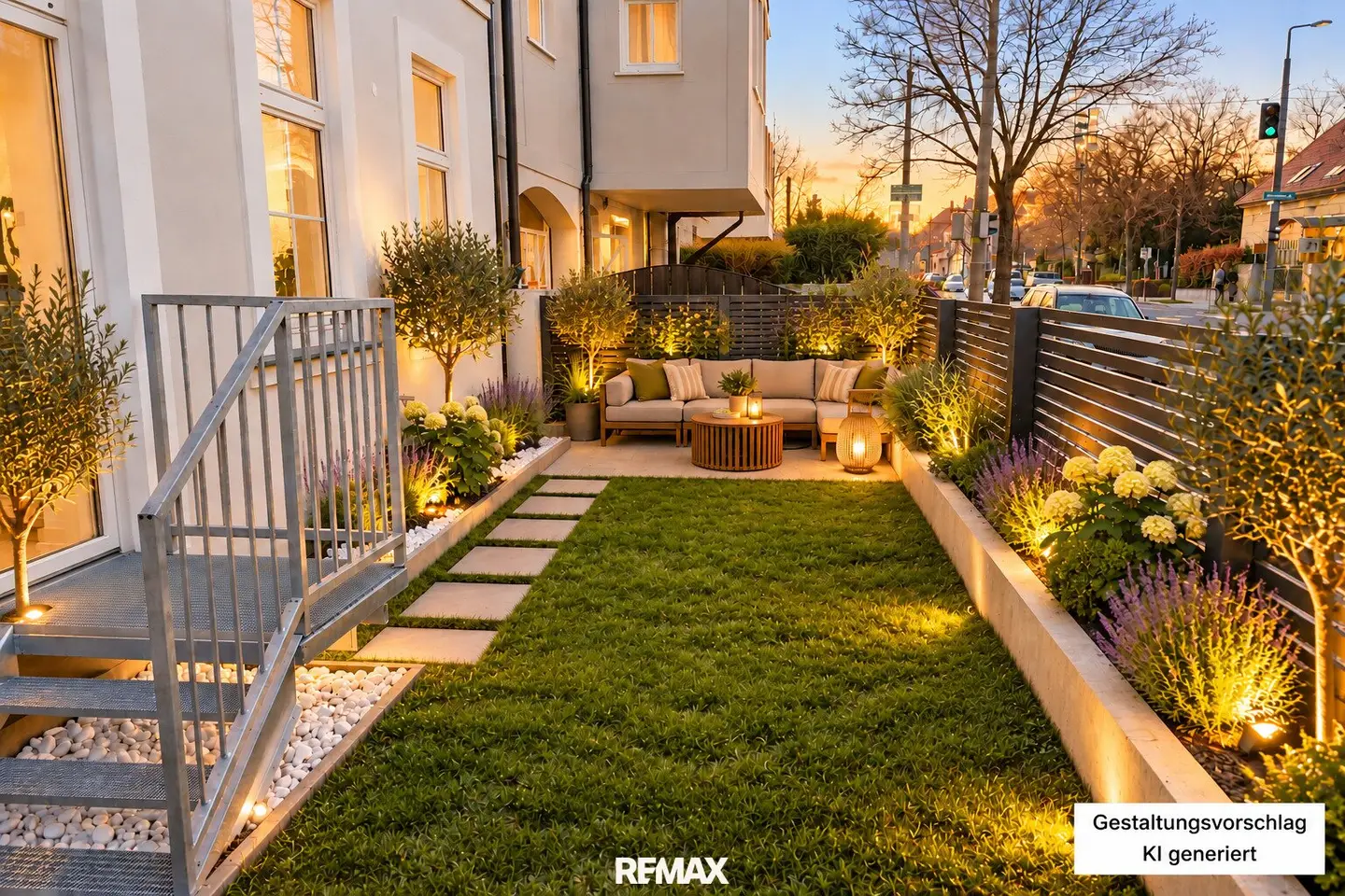 Business location in Mödling with private garden