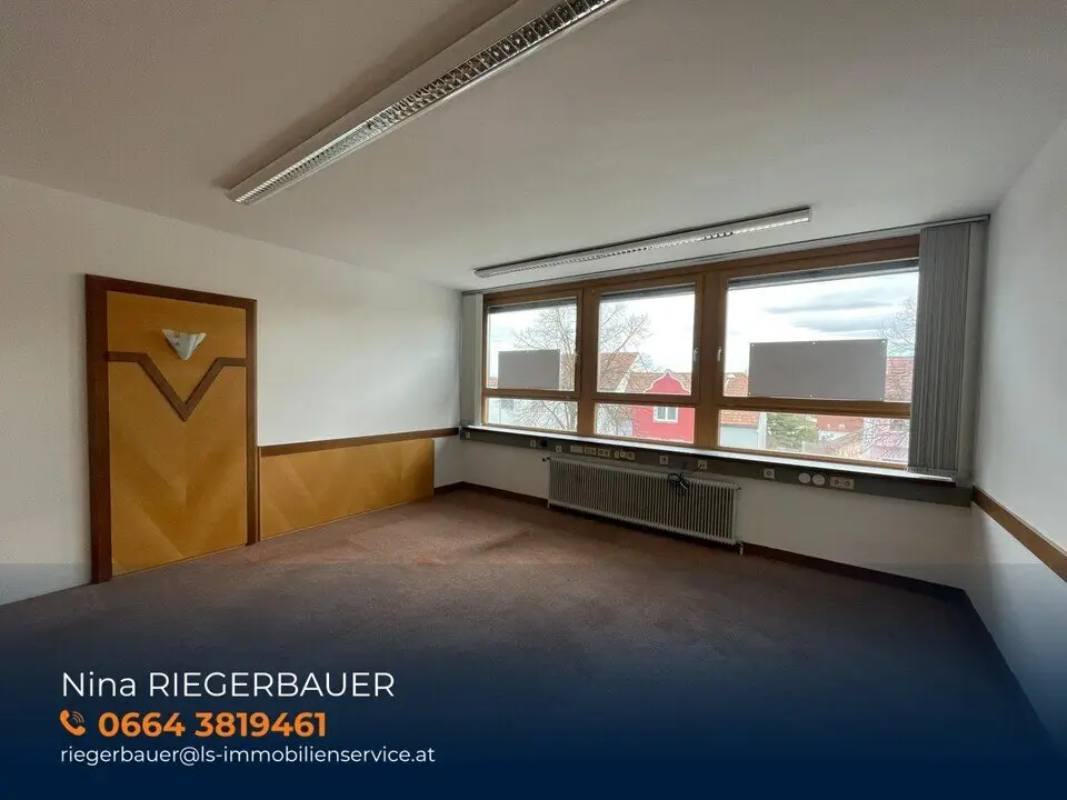 24 m² office space in prime location – Ressavarstraße directly above Volksbank Hartberg