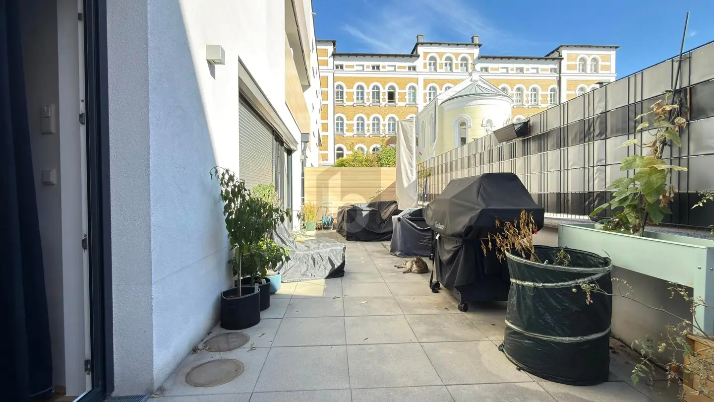 Erdgeschosswohnung barrierefrei mit großer Südterrasse