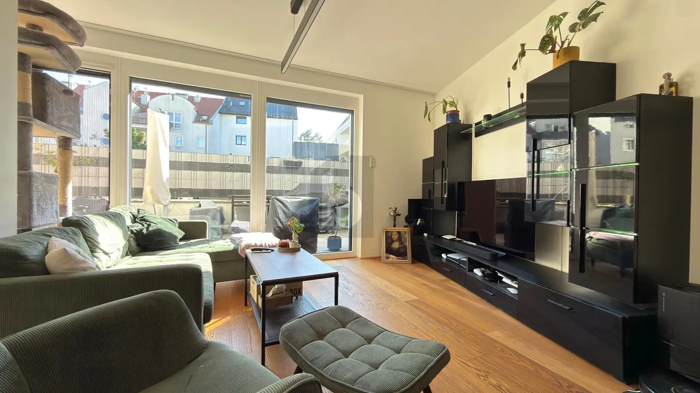 Erdgeschosswohnung barrierefrei mit großer Südterrasse