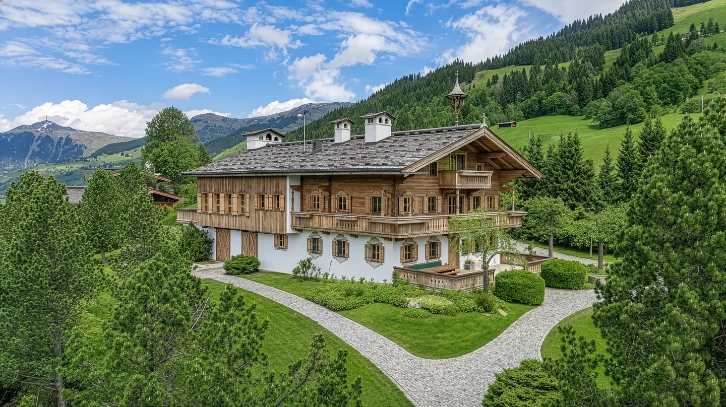 Hochwertige Wohnung mit Panoramablick und Garten