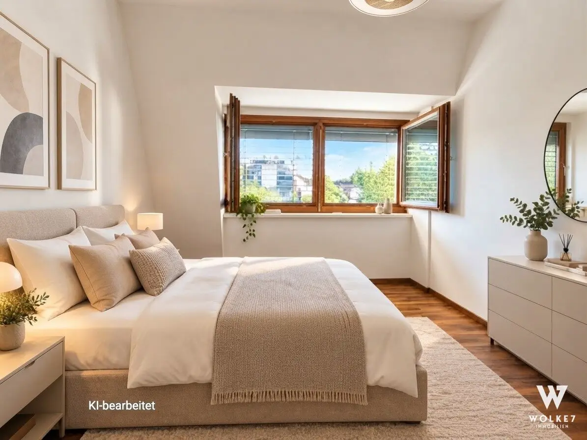 Immediately available 2-room apartment | incl. communal garden and roof terrace, sauna, fitness room and climate-controlled wine cellar
