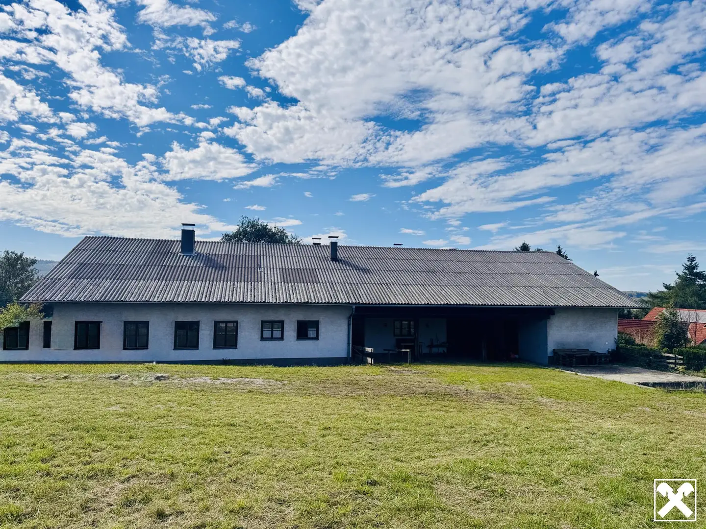 Naturnahes Refugium auf großem Grundstück Familienwohnung