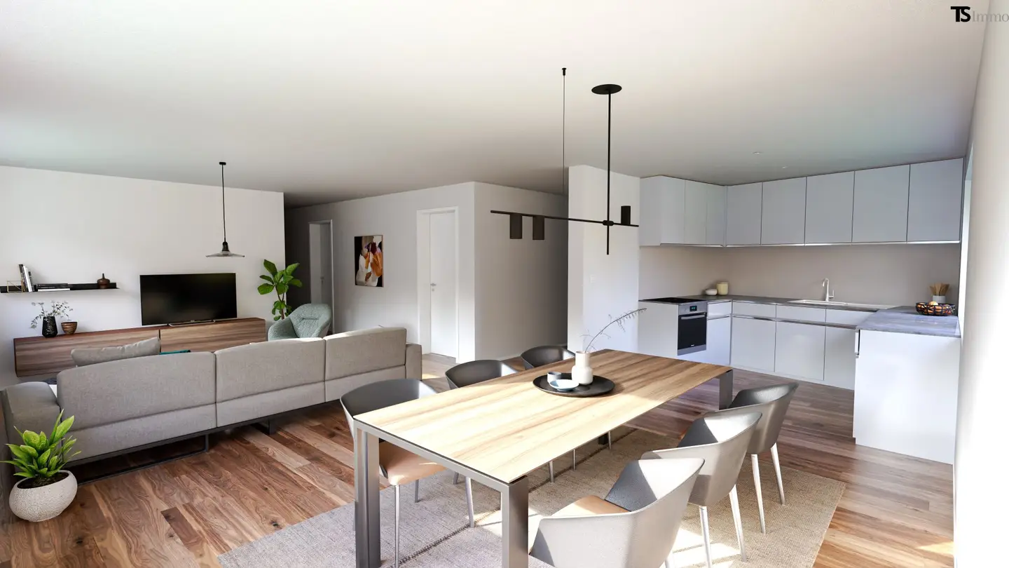 Lustenau: 5 Zimmer Garten-Wohnung ca. 114 m2 Wohnfläche, Gartenfläche ca. 140 m2 in Kleinwohnanlage
