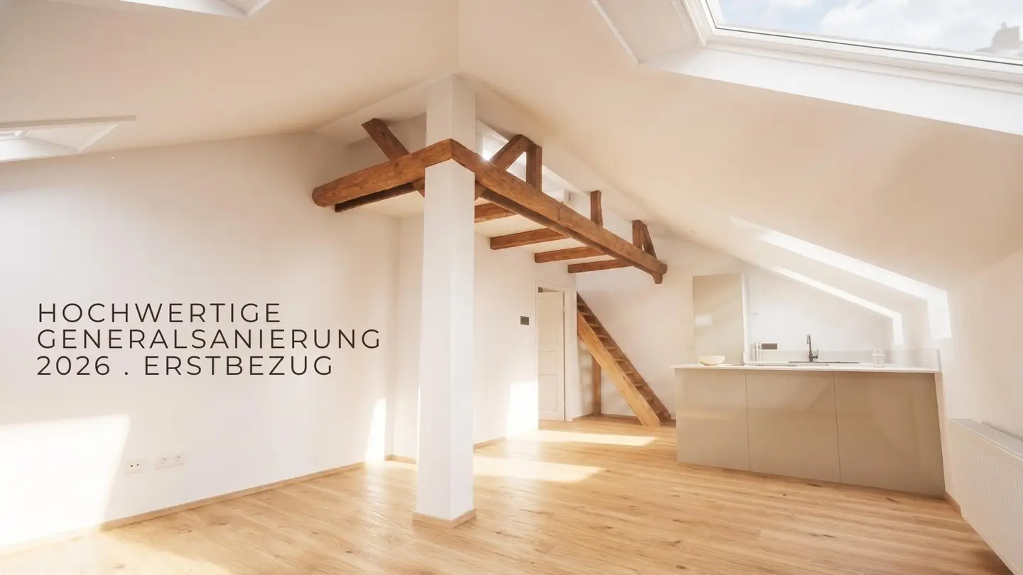 Bright Maisonettewohnung near Schönbrunn with roof terrace and air conditioning