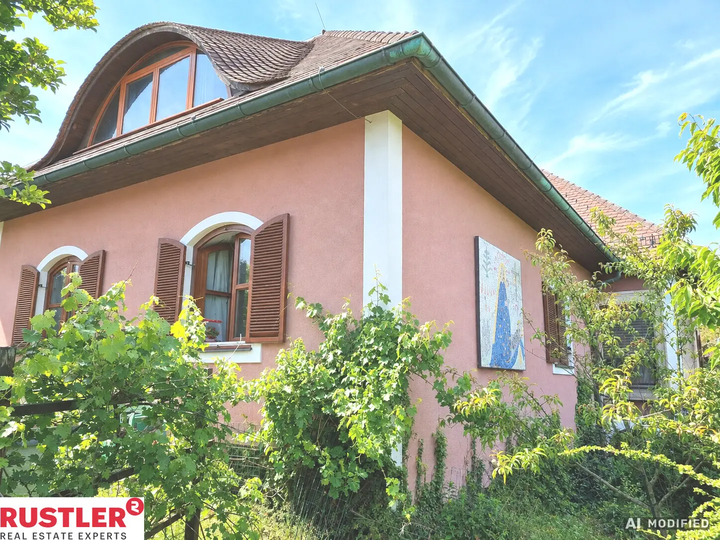 Familienwohnung auf parkähnischem Grundstück mit Wintergarten