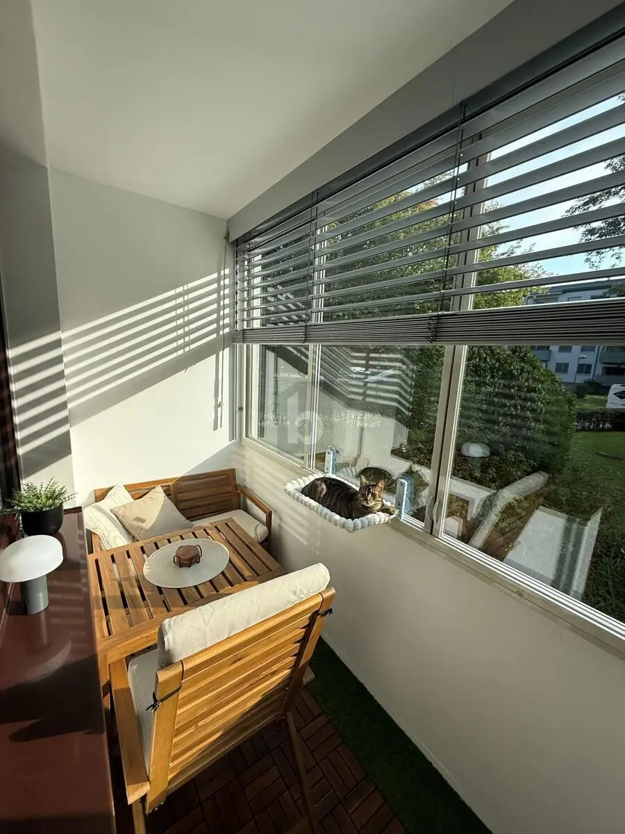 Spacious family friendly apartment with balcony