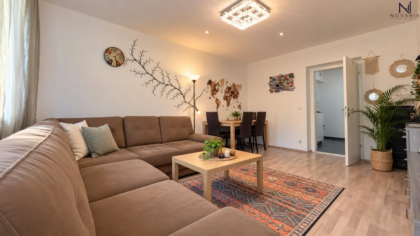 Vollsanierte 3,5-Zimmer-Wohnung mit Loggia zwischen Donau &amp; Donaukanal