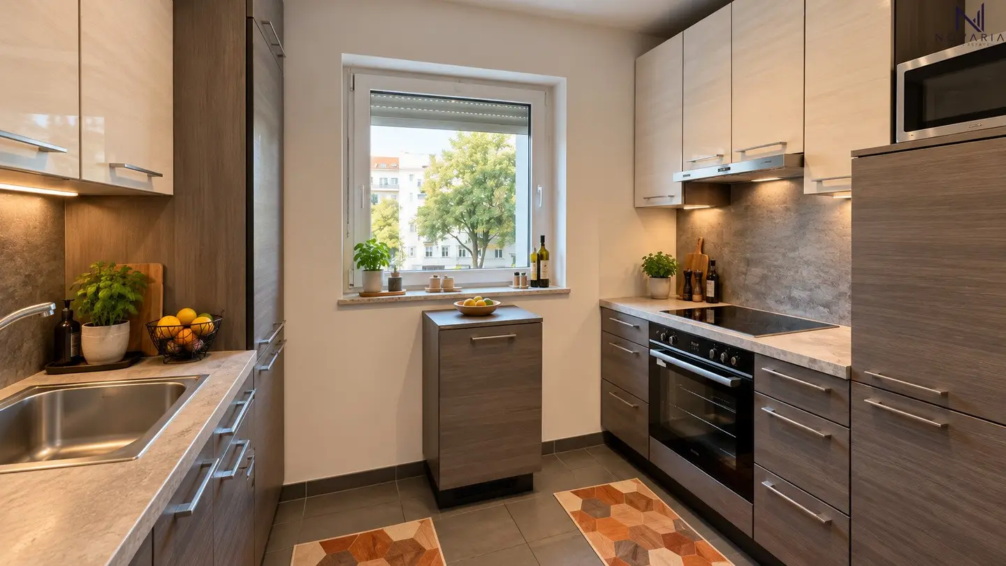 Vollsanierte 3,5-Zimmer-Wohnung mit Loggia zwischen Donau &amp; Donaukanal