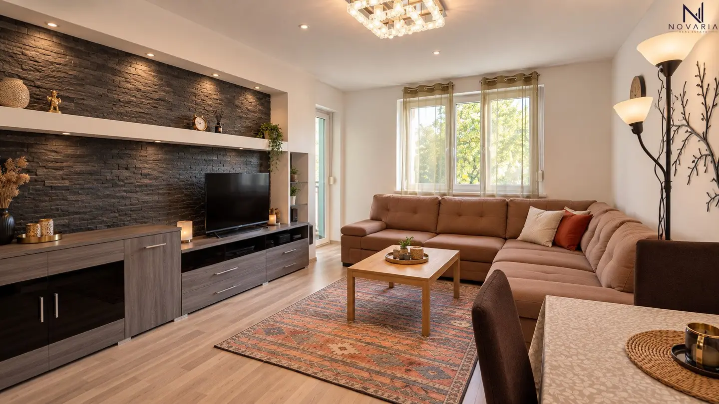 Vollsanierte 3,5-Zimmer-Wohnung mit Loggia zwischen Donau &amp; Donaukanal