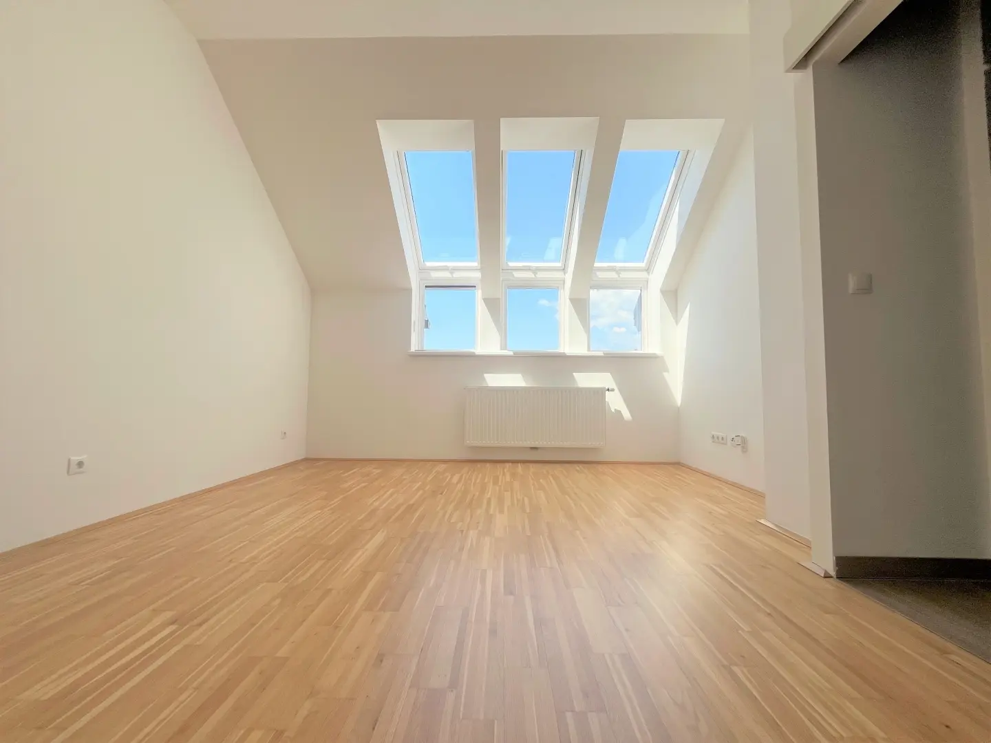 Bright Dachgeschosswohnung with elevator and cellar