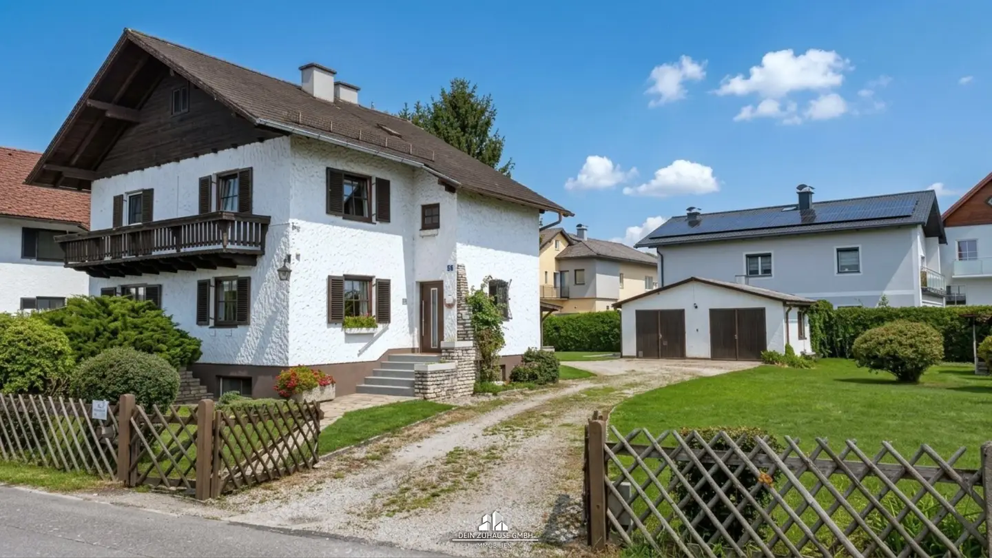 DEIN ZUHAUSE - Einfamilienhaus mit großem Garten in Oberndorf bei Schwanenstadt