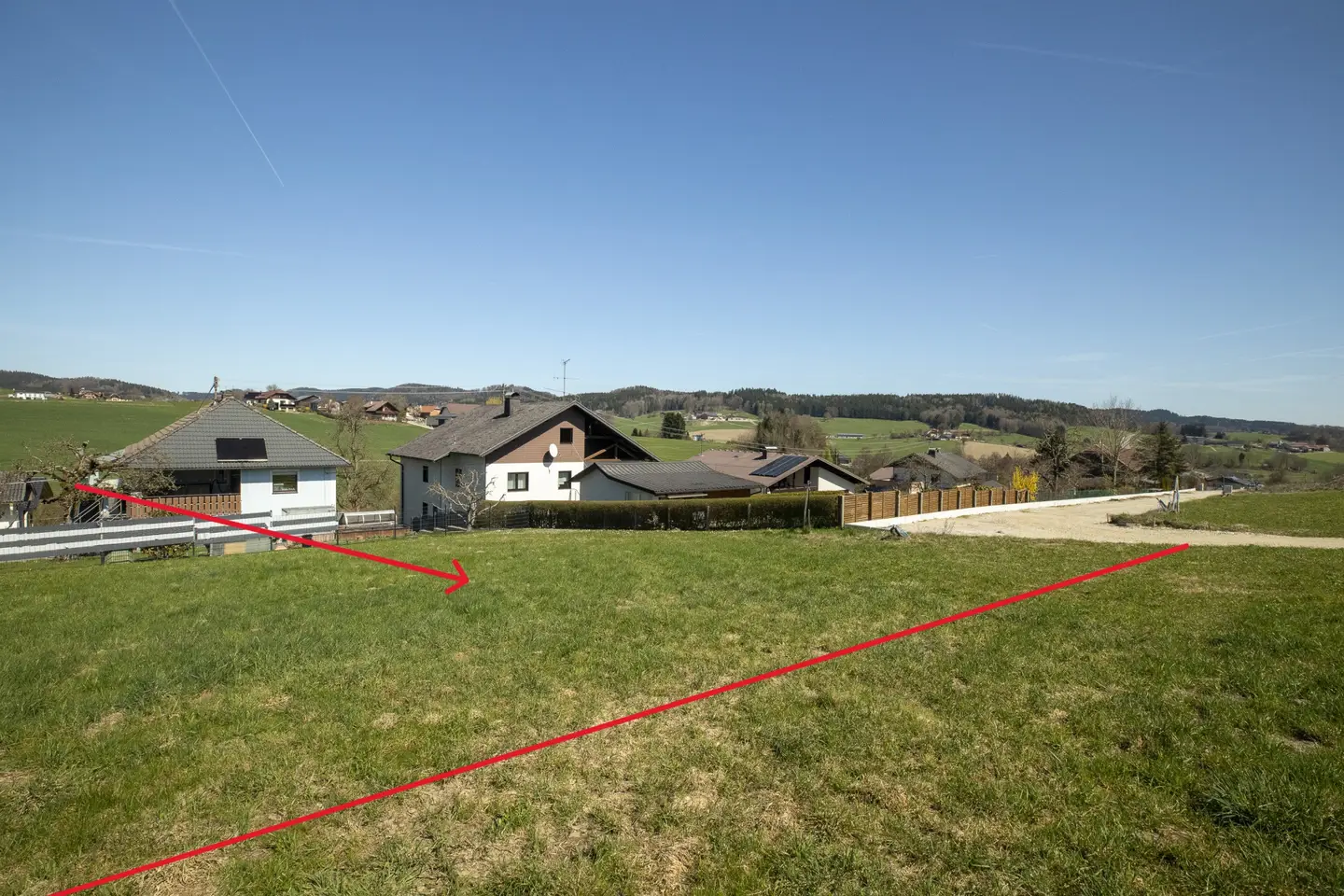 Wohnung in ruhiger naturnaher Lage ideal zum Bauen