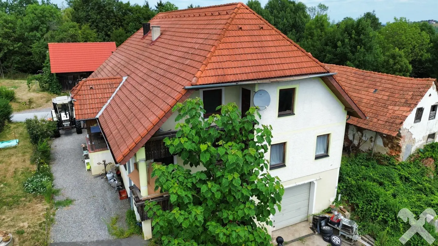 Apartment with 3 ha land and expansion potential