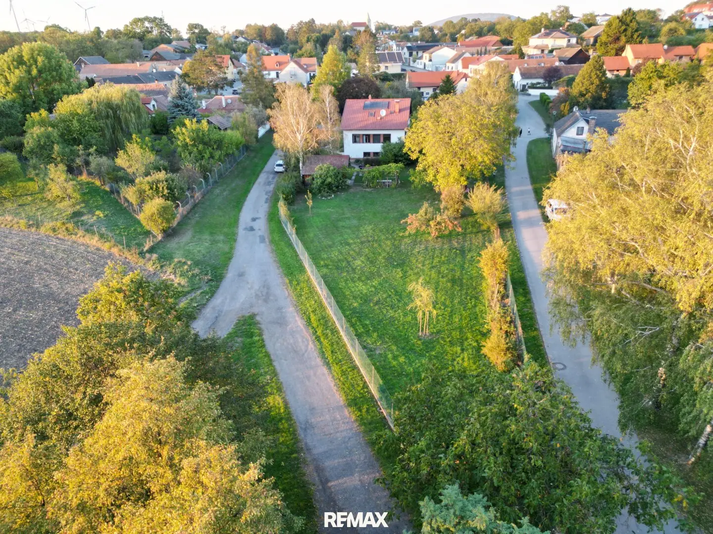 Geplante Bauparzelle mit ca. 900 m² in Schönabrunn