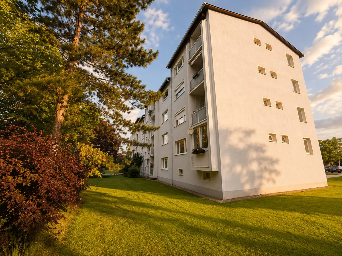 Helle modernisierte Wohnung mit Balkon und Aussicht