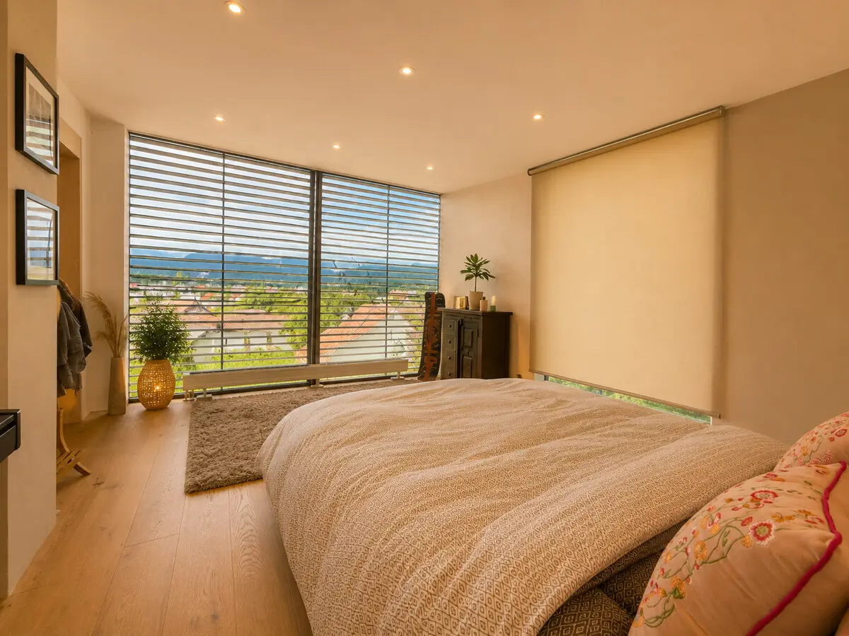 Familienwohnung mit Weitblick und Whirlpool