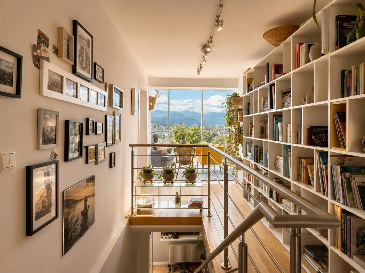 Familienwohnung mit Weitblick und Whirlpool