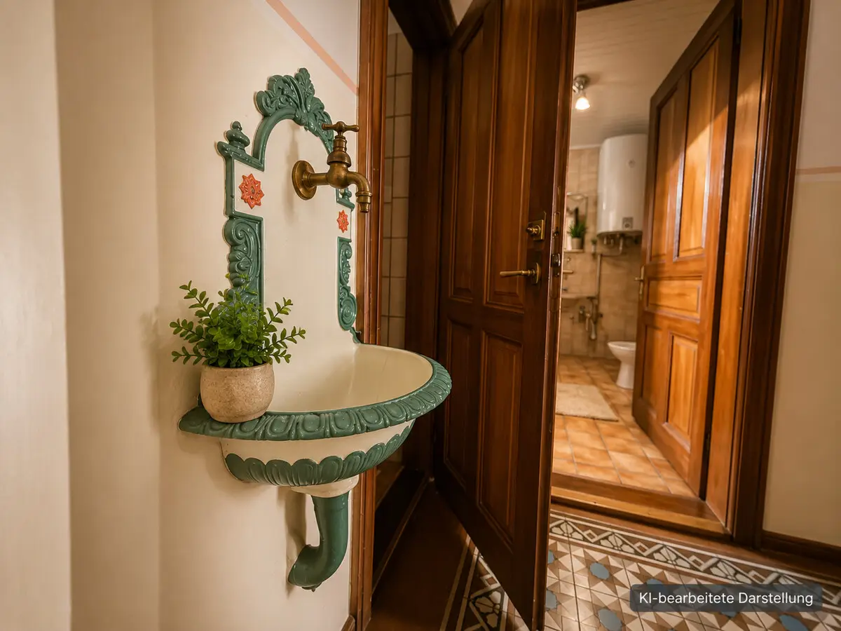 Anlegerwohnung in historischer Villa mit Garten