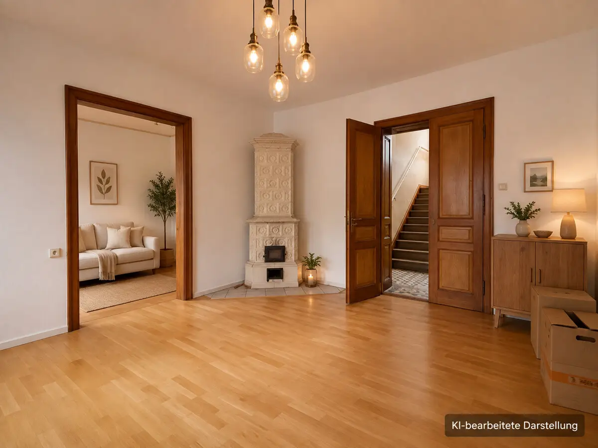 Anlegerwohnung in historischer Villa mit Garten