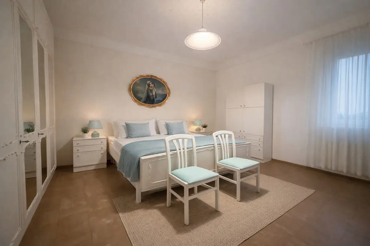 Familienwohnung mit kleinem Garten und viel Raum