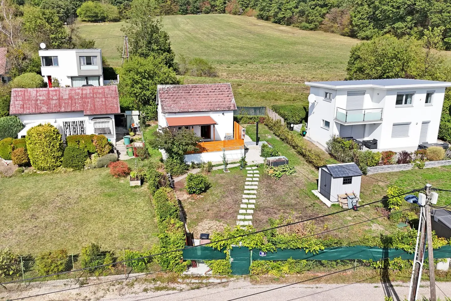 Kleingartenparzelle mit Potential in einzigartiger Ruhelage am Kolbeterberg