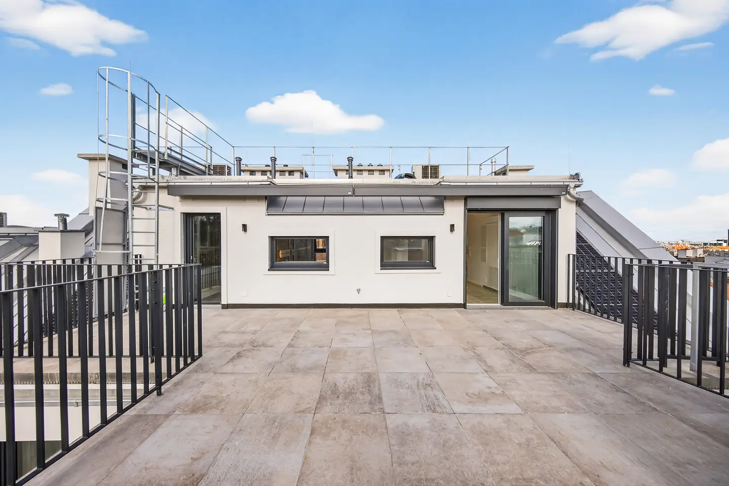 Maisonettewohnung with south terrace and sauna